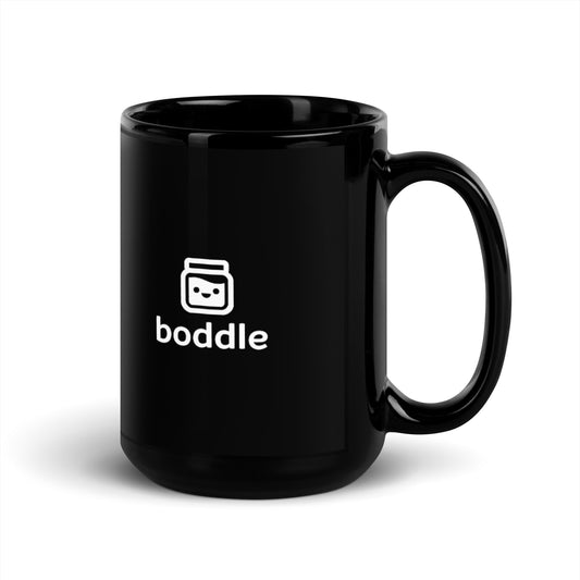 Black Glossy Mug